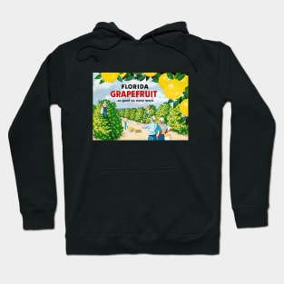 Florida Grapefruit 1930s Vintage Advertising Poster Hoodie